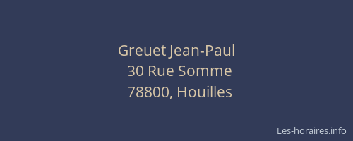 Greuet Jean-Paul