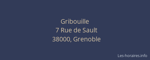 Gribouille