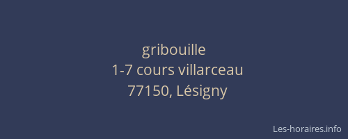 gribouille