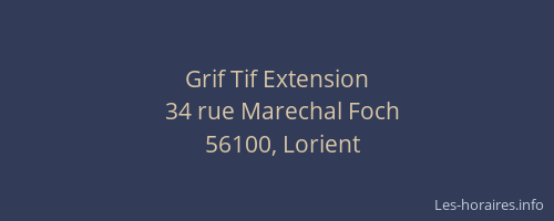 Grif Tif Extension