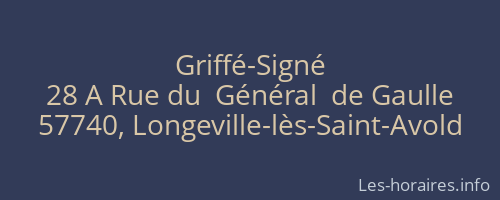 Griffé-Signé