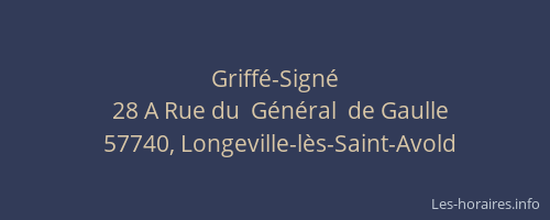 Griff&eacute;-Sign&eacute;