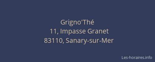 Grigno'Thé