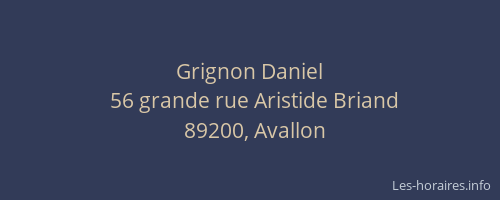 Grignon Daniel