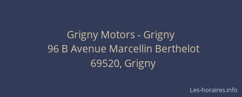 Grigny Motors - Grigny