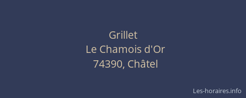 Grillet