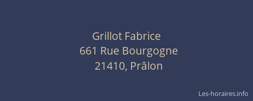 Grillot Fabrice