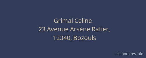 Grimal Celine