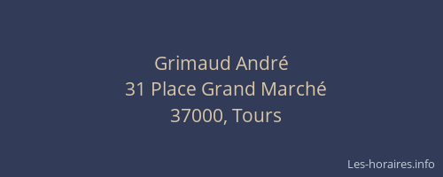 Grimaud André