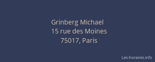 Grinberg Michael