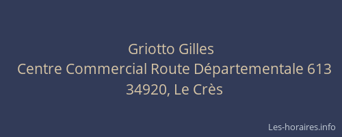 Griotto Gilles