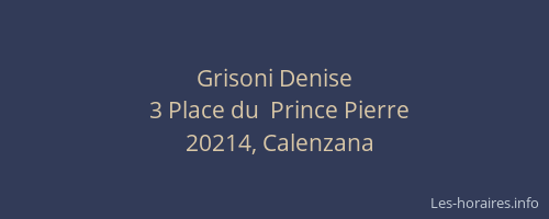 Grisoni Denise