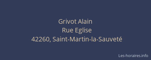 Grivot Alain