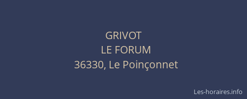 GRIVOT