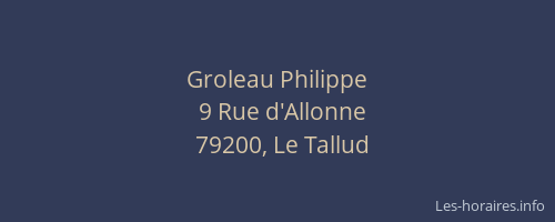 Groleau Philippe
