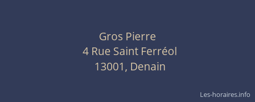 Gros Pierre