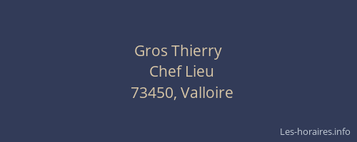 Gros Thierry