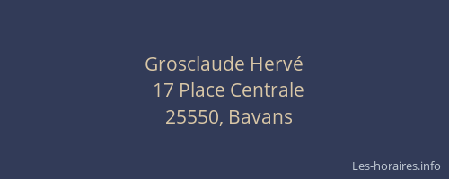 Grosclaude Herv&eacute;