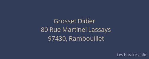 Grosset Didier