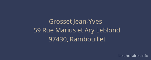 Grosset Jean-Yves