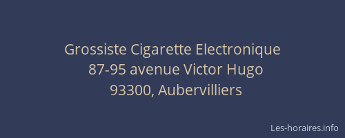 Grossiste Cigarette Electronique