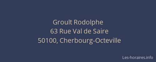 Groult Rodolphe