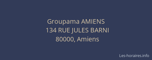 Groupama AMIENS