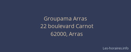 Groupama Arras