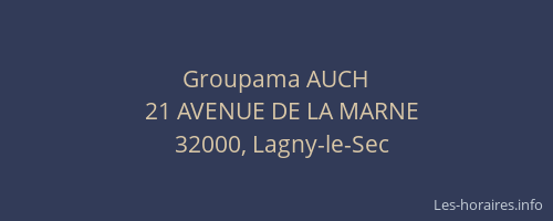 Groupama AUCH
