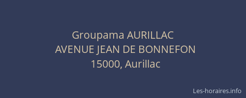 Groupama AURILLAC