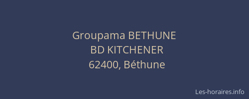 Groupama BETHUNE