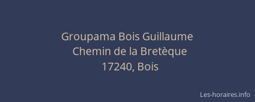 Groupama Bois Guillaume