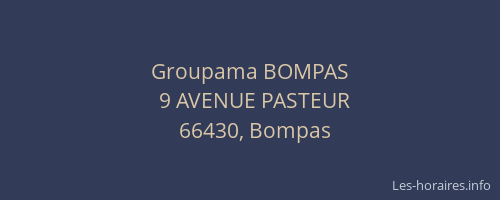 Groupama BOMPAS