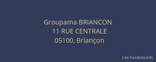Groupama BRIANCON