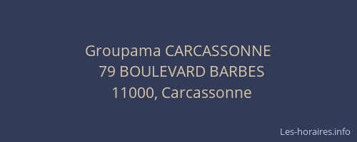 Groupama CARCASSONNE