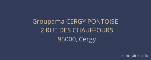 Groupama CERGY PONTOISE