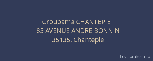 Groupama CHANTEPIE