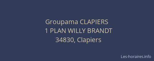 Groupama CLAPIERS