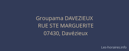 Groupama DAVEZIEUX