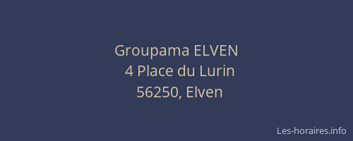 Groupama ELVEN