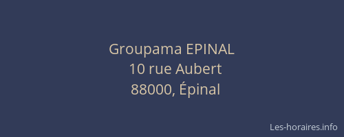 Groupama EPINAL