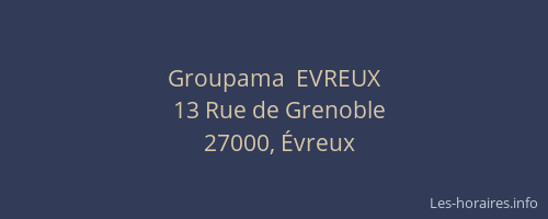 Groupama  EVREUX