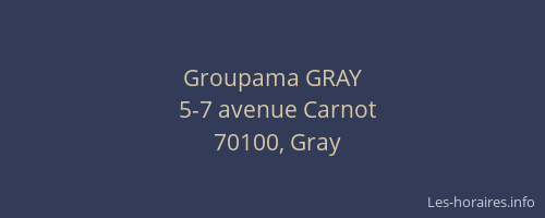 Groupama GRAY