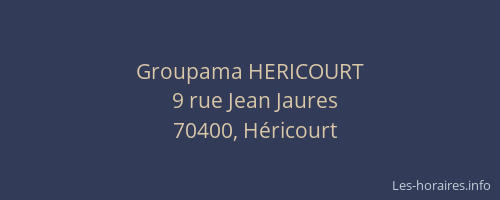 Groupama HERICOURT
