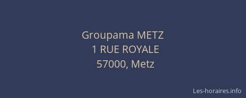 Groupama METZ