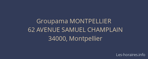Groupama MONTPELLIER