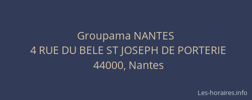 Groupama NANTES