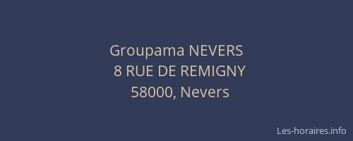Groupama NEVERS