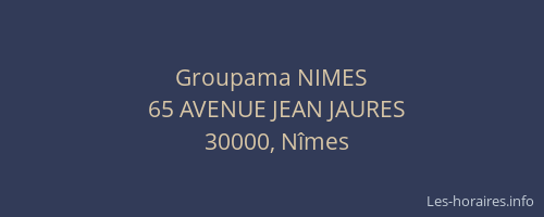 Groupama NIMES