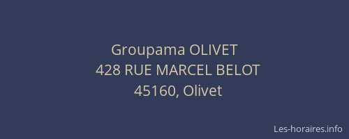 Groupama OLIVET